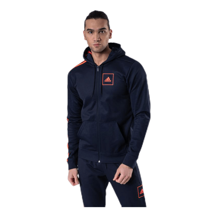 Aac Fz Hoodie Black/Red