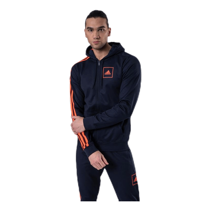 Aac Fz Hoodie Black/Red