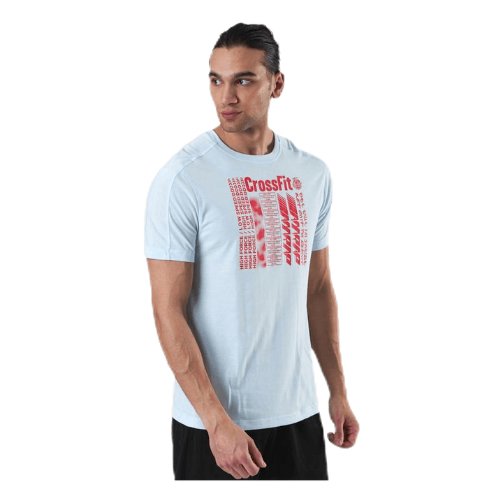RC AC + Cotton Tee Blue/White