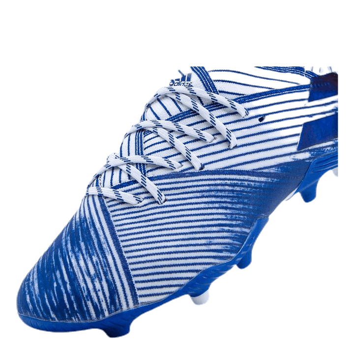 Nemeziz 19.1 Firm Ground Boots Cloud White / Royal Blue / Royal Blue