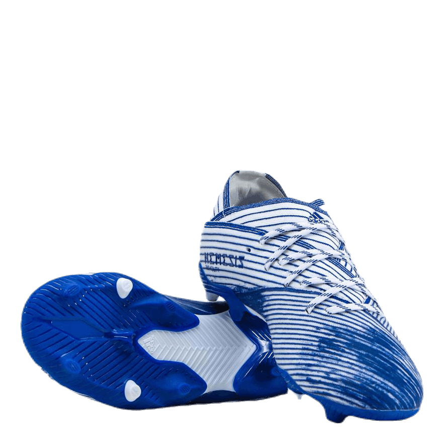 Nemeziz 19.1 Firm Ground Boots Cloud White / Royal Blue / Royal Blue