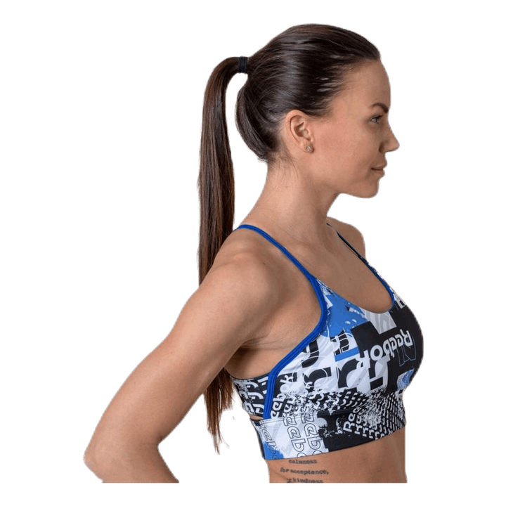 Wor Myt Aop Bra Blue/Black