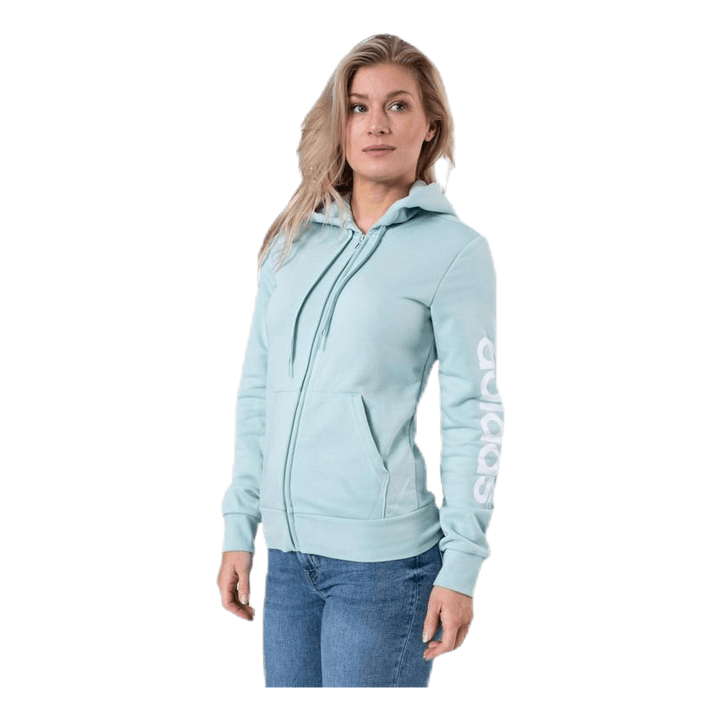 Linear Full Zip Hood Blue