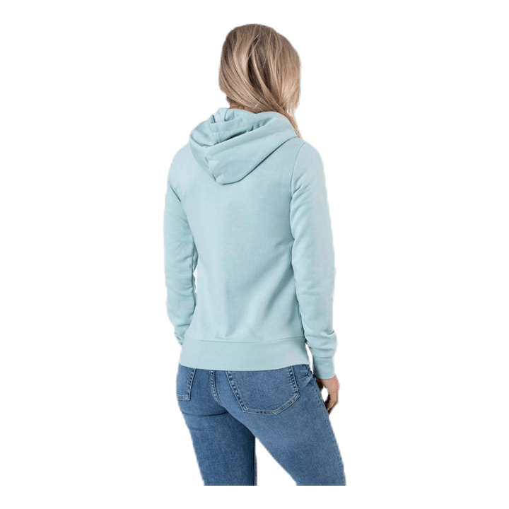 Linear Full Zip Hood Blue