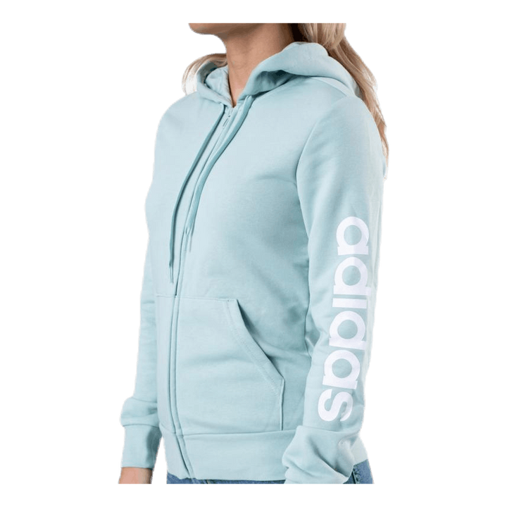 Linear Full Zip Hood Blue