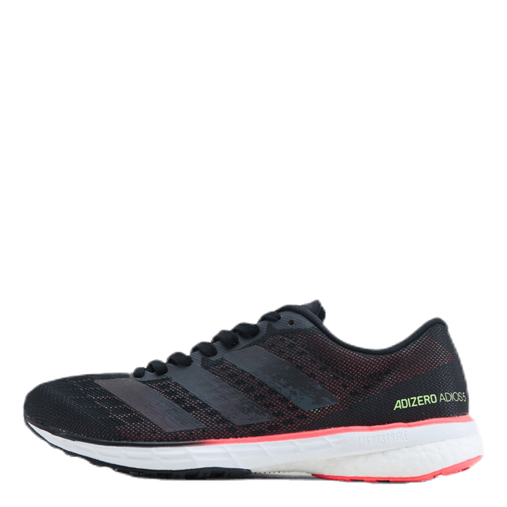 Adizero Adios 5 Shoes Core Black / Core Black / Signal Pink / Coral
