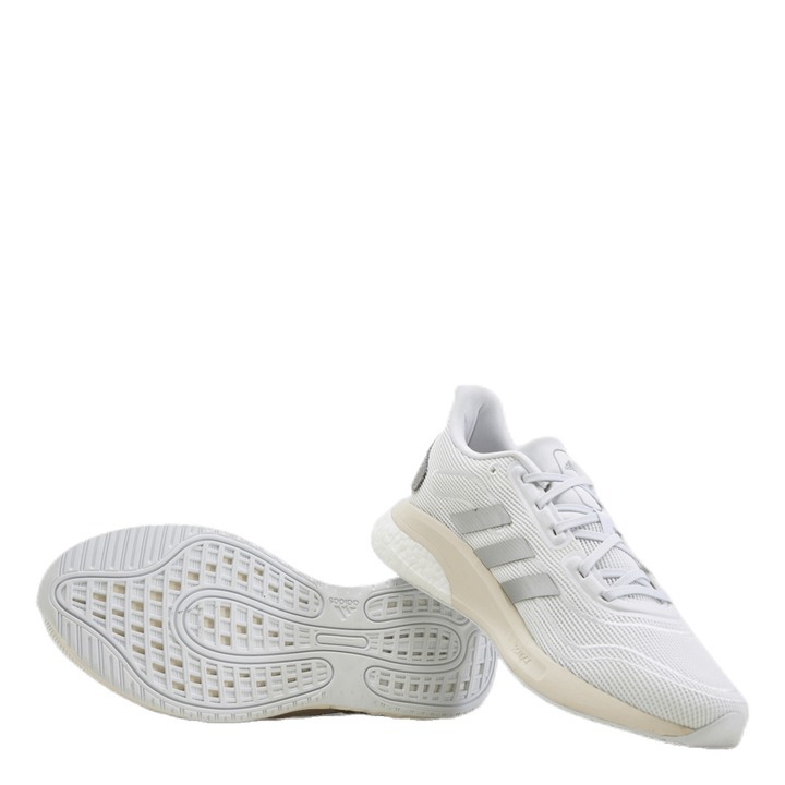 Supernova Running Shoes Cloud White / Silver Metallic / Chalk White