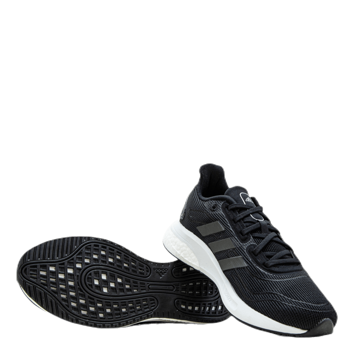 Supernova Running Shoes Core Black / Grey Six / Silver Metallic
