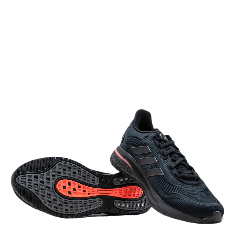 Supernova Shoes Core Black / Core Black / Signal Pink / Coral