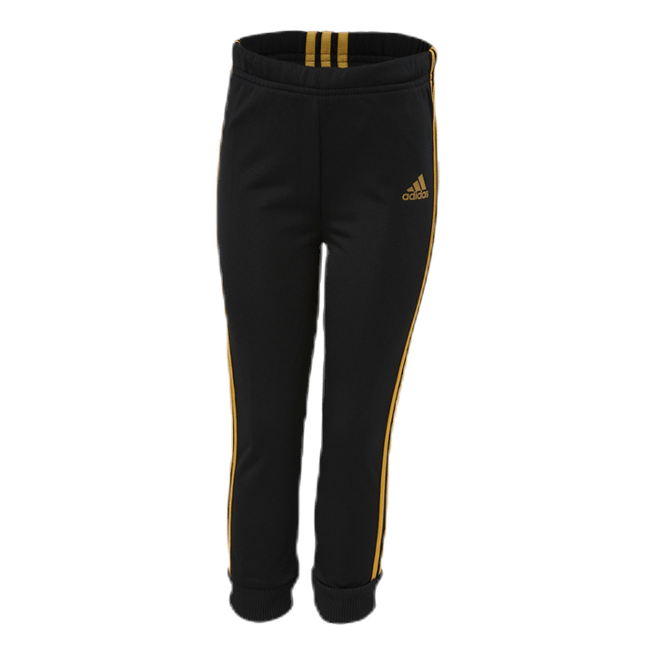Shiny Hooded Jogger Set Infant Black/Gold