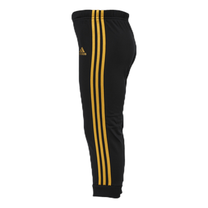 Shiny Hooded Jogger Set Infant Black/Gold
