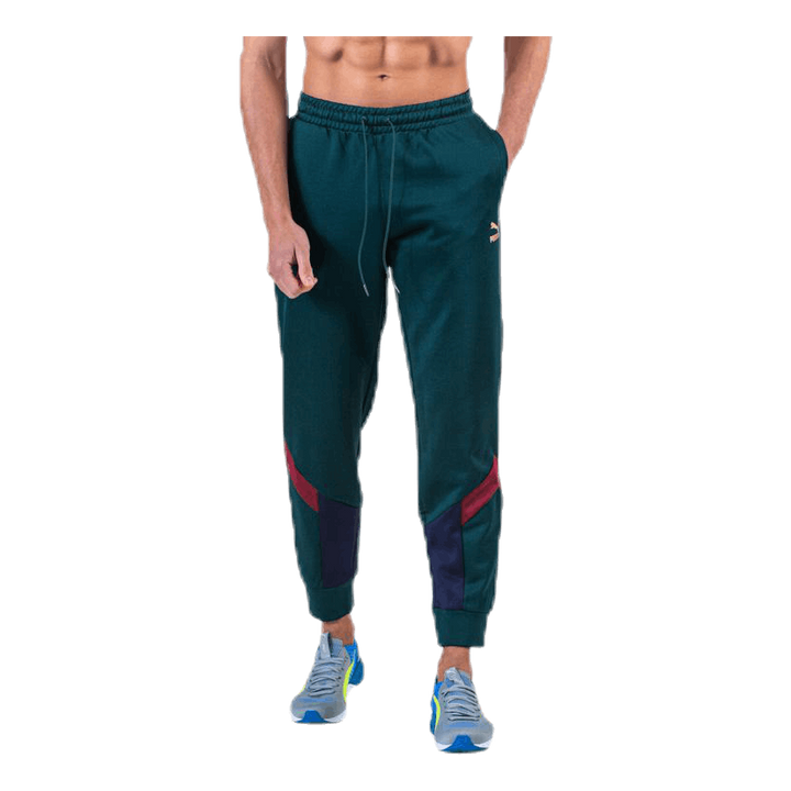 FIGC Iconic MCS Track Pants Blue/Green
