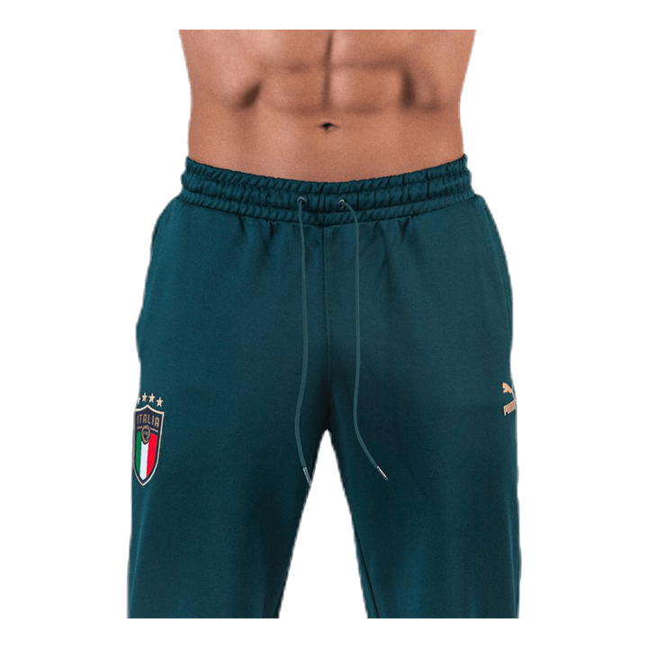 FIGC Iconic MCS Track Pants Blue/Green