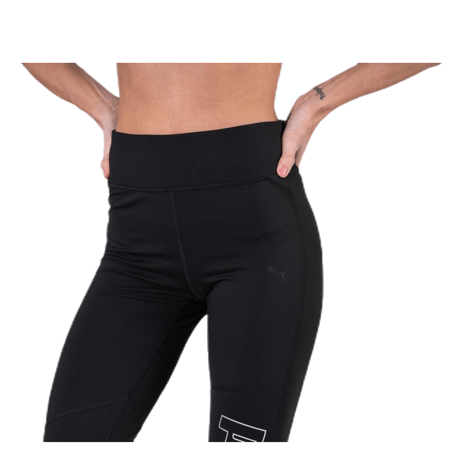 Logo 7/8 Graphic Tight Black