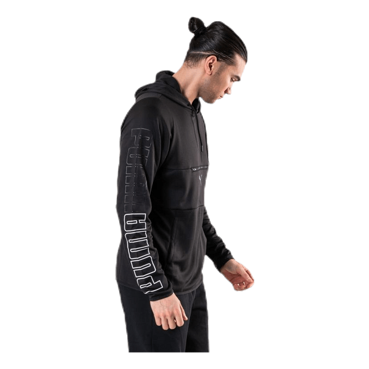 Power Knit Hoodie Black