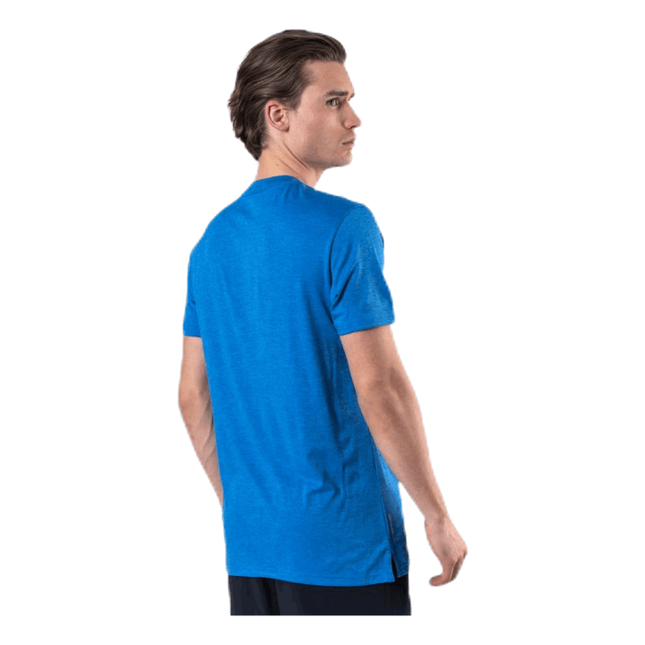 Heather Cat Tee Blue