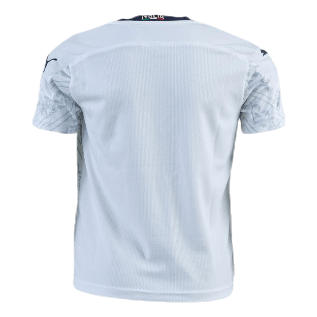 FIGC Away Shirt Replica Junior Blue/White