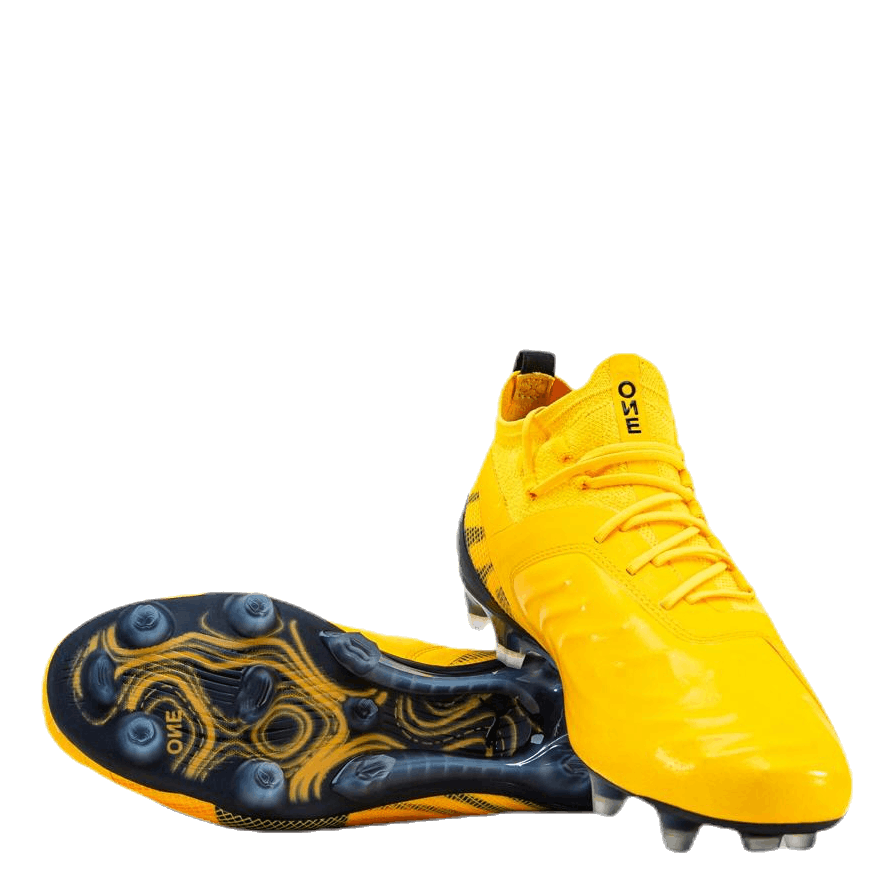 Puma One 20.1 FG/AG Black/Yellow