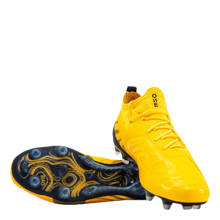 Puma One 20.1 FG/AG Black/Yellow