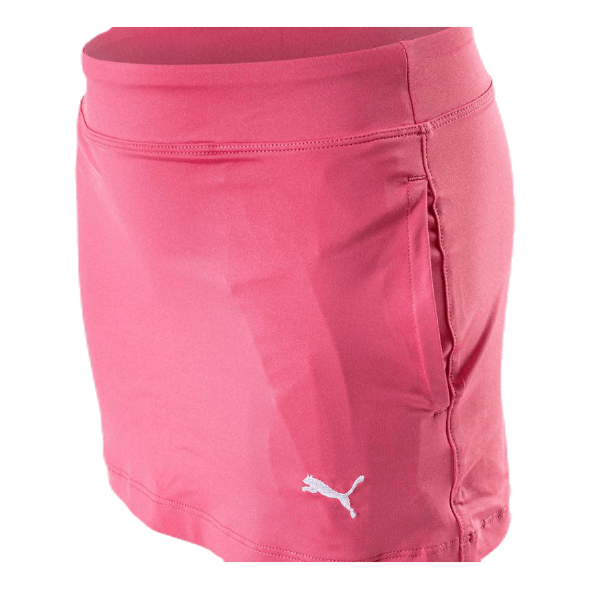 Girls Solid Knit Skirt Pink