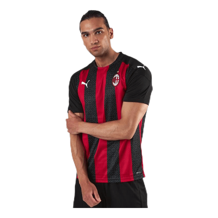 AC Milan Home Shirt Replica Black/Red