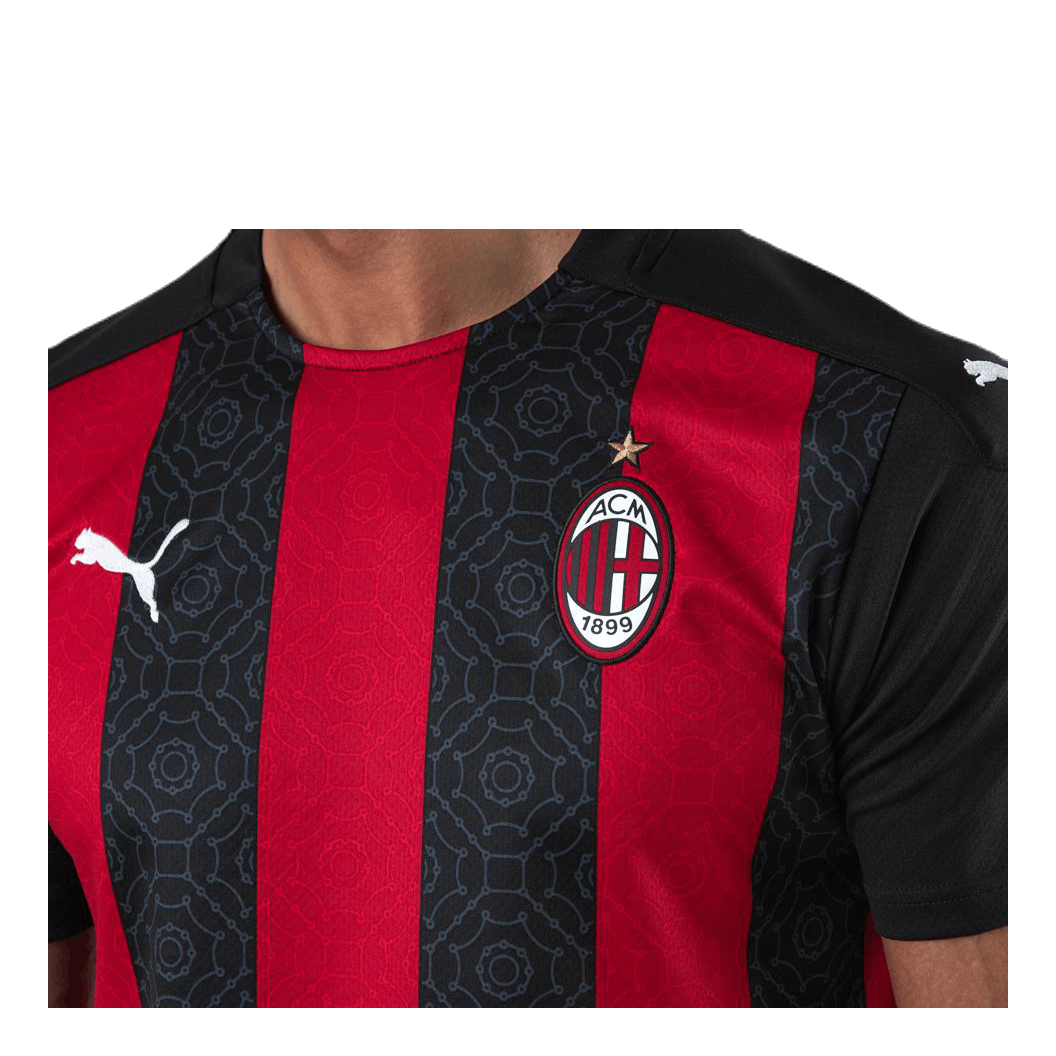 AC Milan Home Shirt Replica Black/Red
