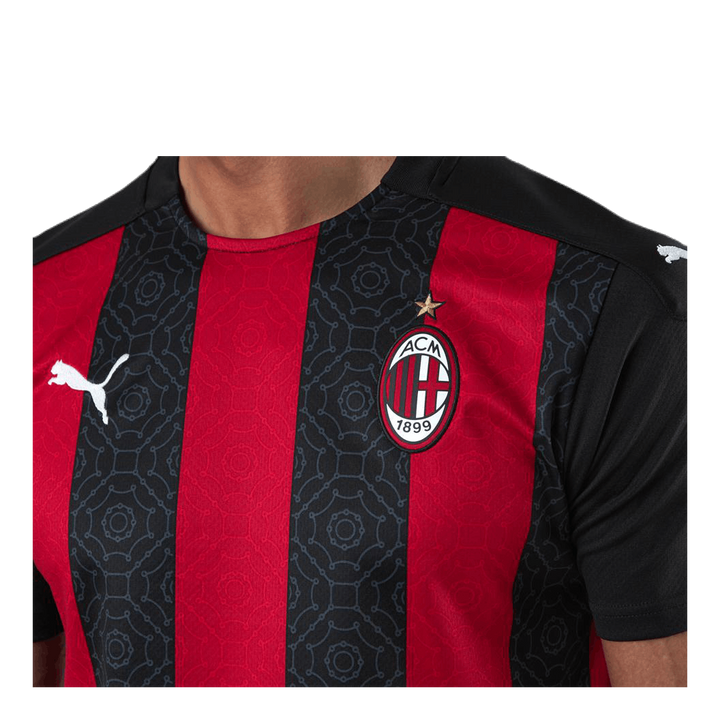 AC Milan Home Shirt Replica Black/Red
