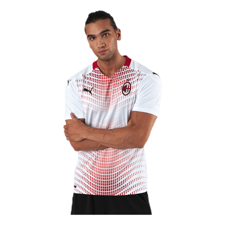 AC Milan Away Shirt Replica White/Red