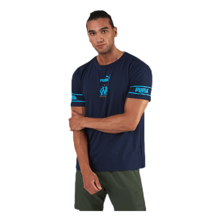 Olympique Marseille Culture Tee II Blue
