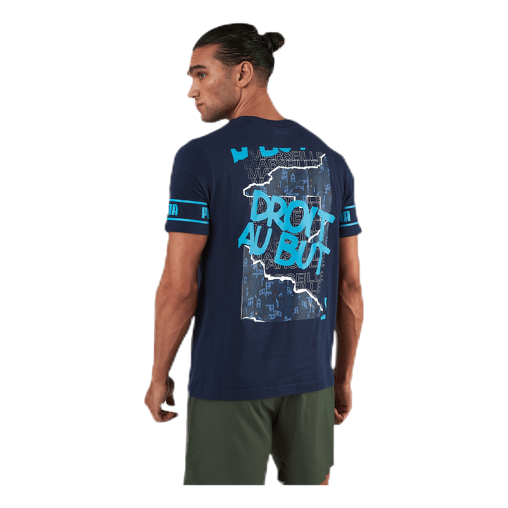 Olympique Marseille Culture Tee II Blue