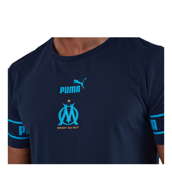 Olympique Marseille Culture Tee II Blue