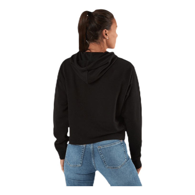 ESS+ Metallic Cropped Hoody TR Black/Gold