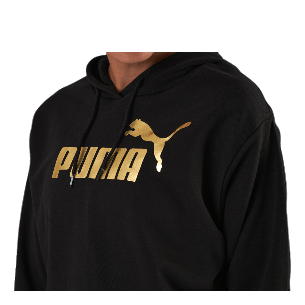 ESS+ Metallic Cropped Hoody TR Black/Gold