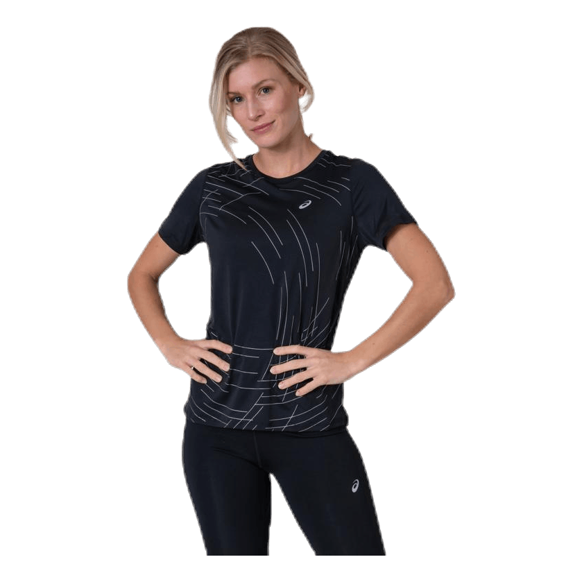 Night Track SS Top Black