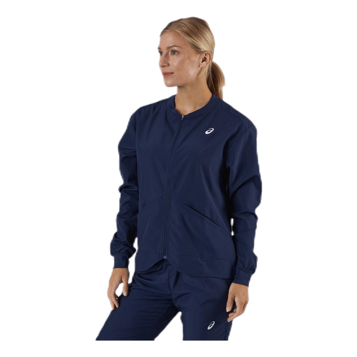 Club Woven Jacket Blue