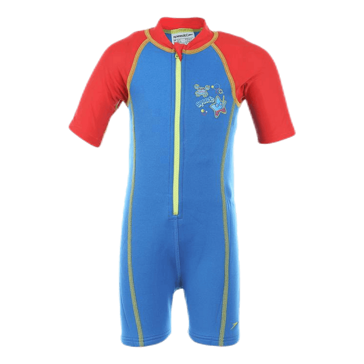 Sea Squad Hot Tot Suit Blue/Red