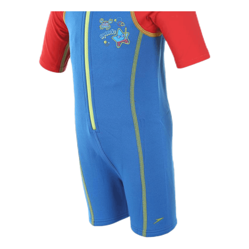 Sea Squad Hot Tot Suit Blue/Red
