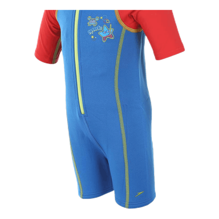 Sea Squad Hot Tot Suit Blue/Red