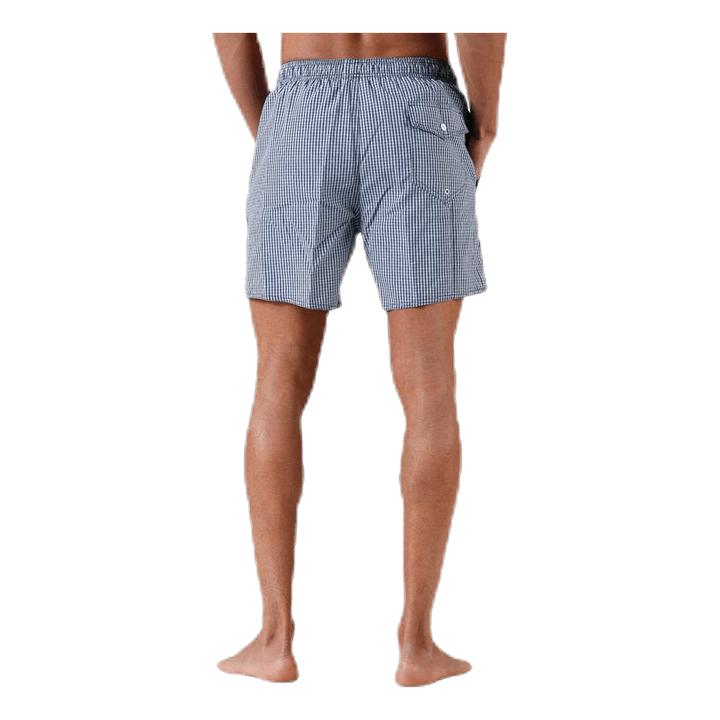 Stripe Leisure 16" Watershort Blue/White