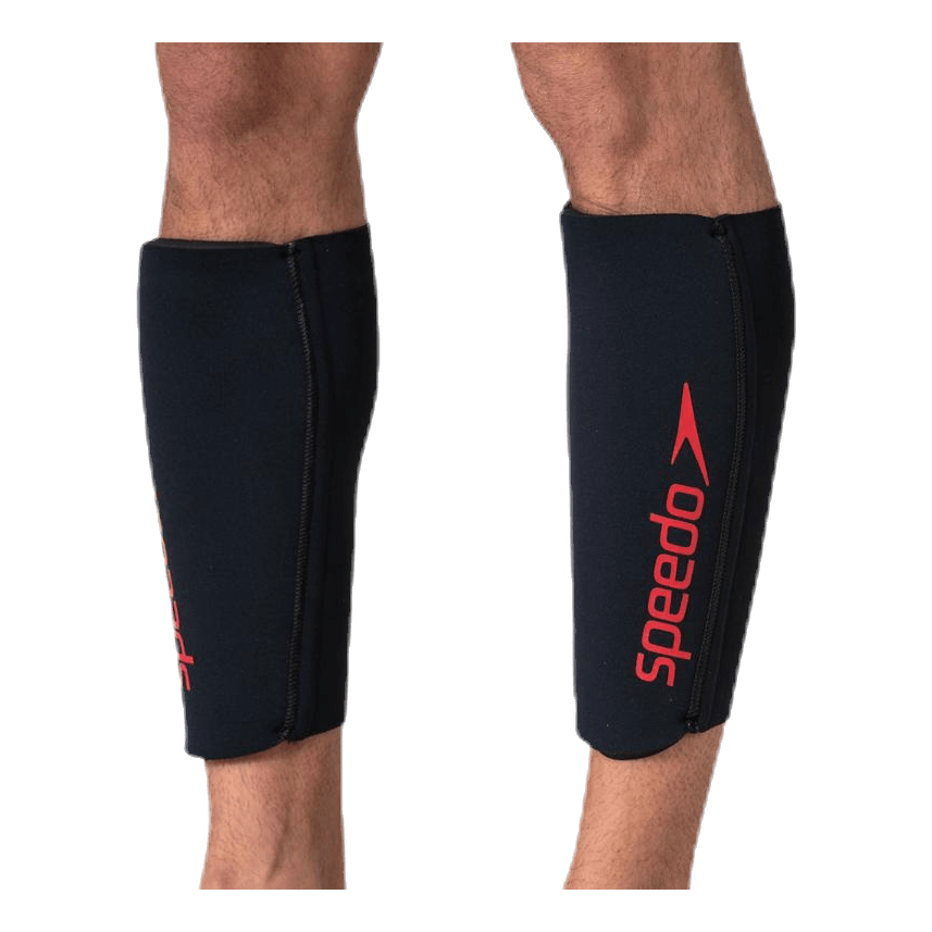 Fastskin Swimrun Calf Guards Black/Red