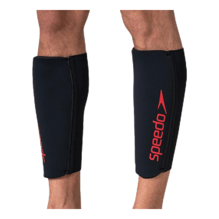 Fastskin Swimrun Calf Guards Black/Red