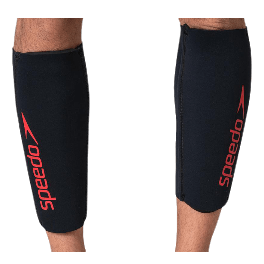 Fastskin Swimrun Calf Guards Black/Red