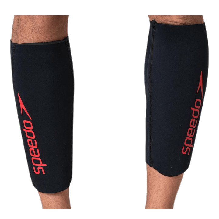 Fastskin Swimrun Calf Guards Black/Red