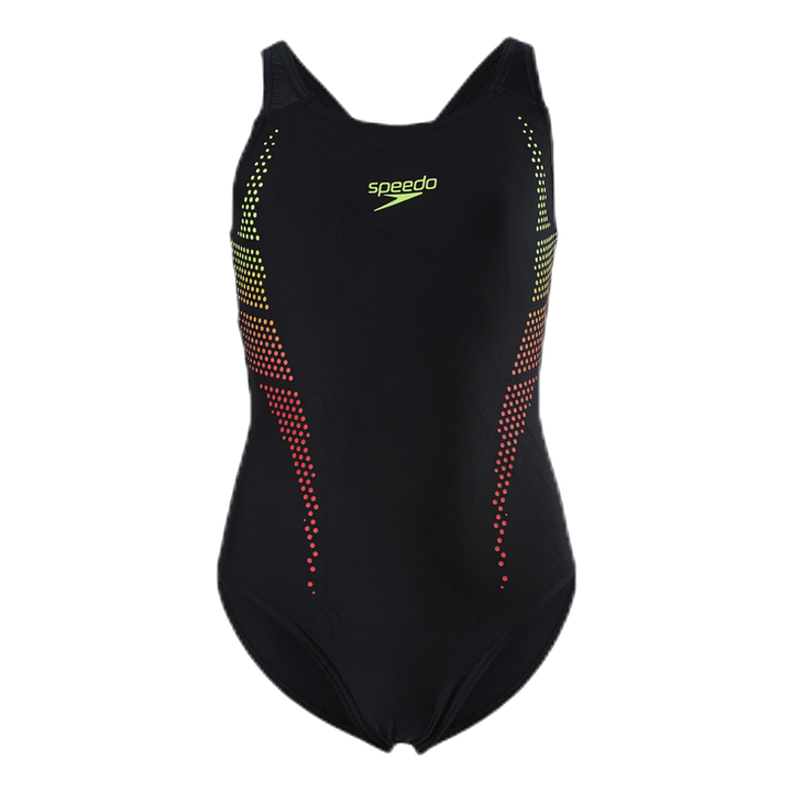 Plastisol Placement Muscleback Black/Yellow