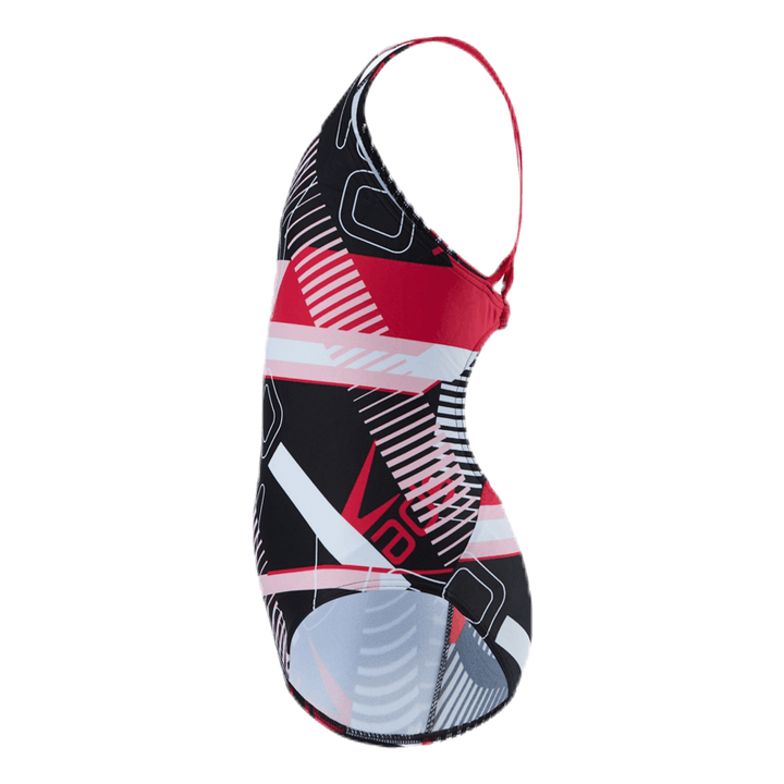 Junglespeak Allover Tieback Black/Red