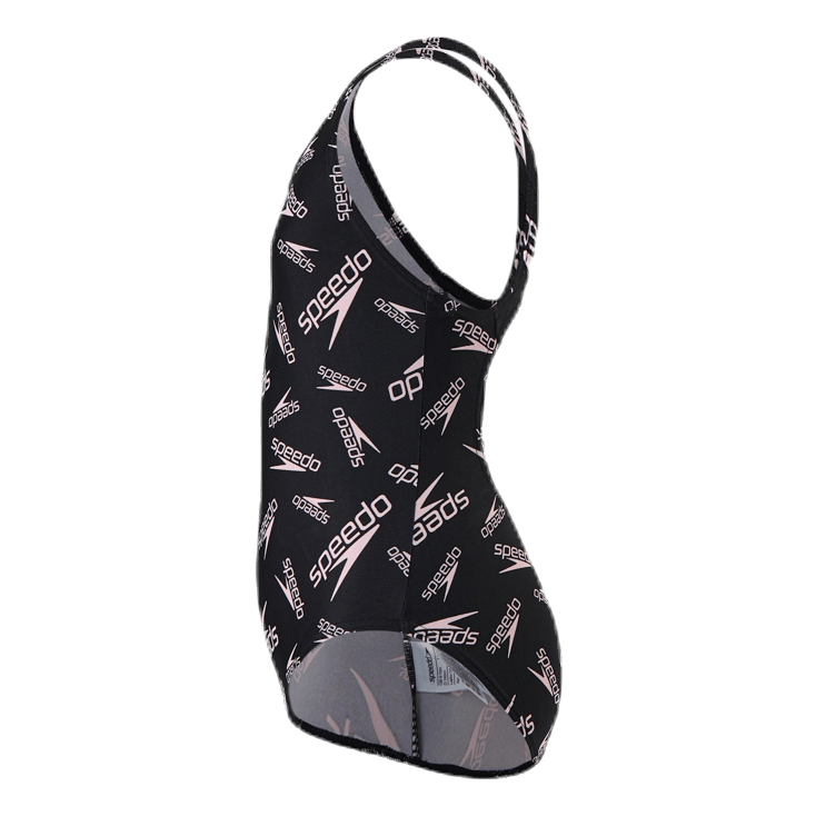 Minnie Mouse Allover Medalist Black