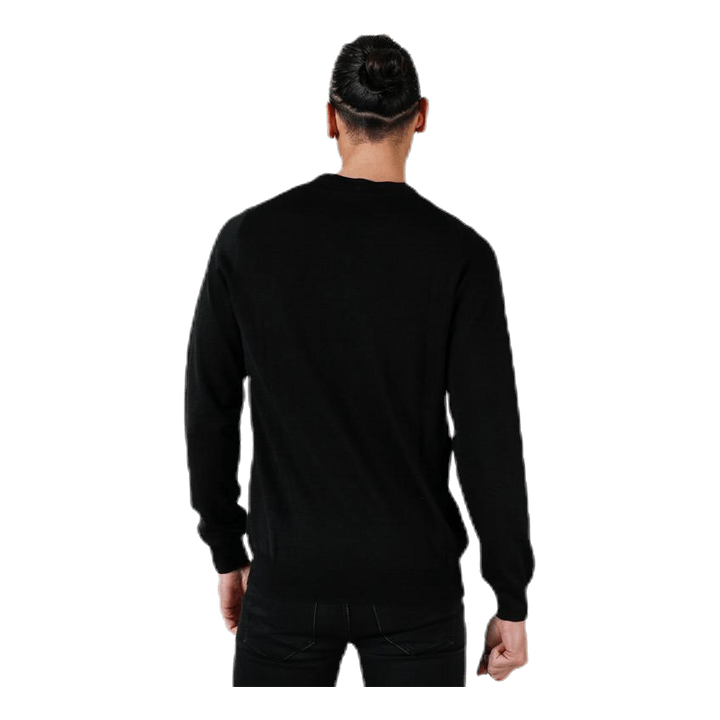 V-Neck Pullover Black