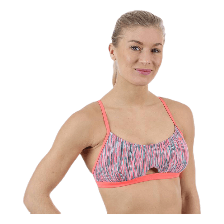 Keyhole Sport Top Blue