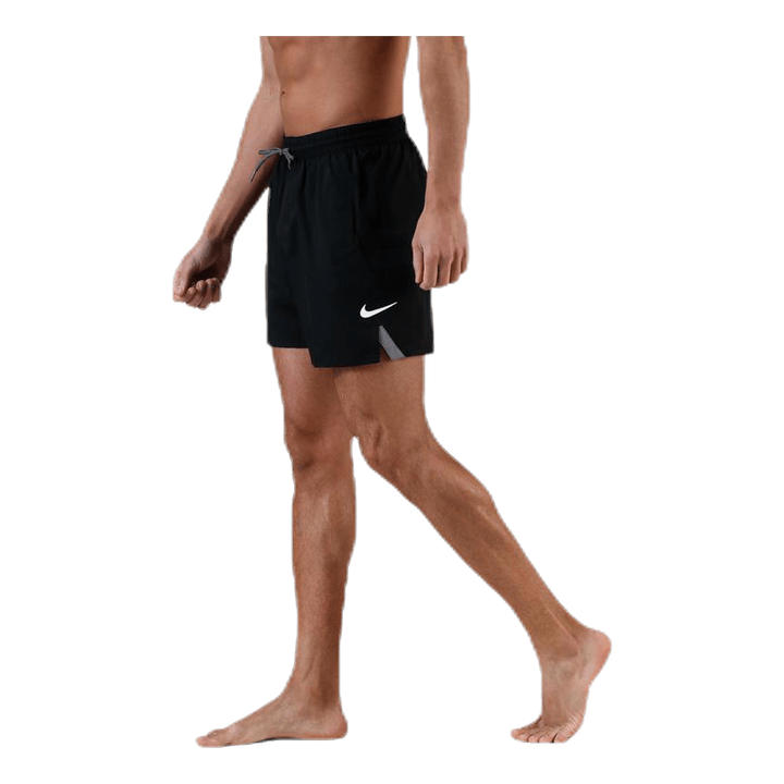 5" Volley Short Solid Vital Black
