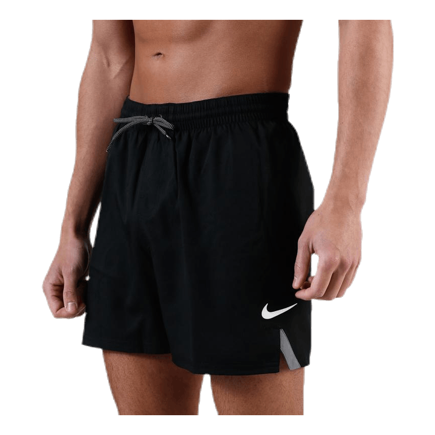5" Volley Short Solid Vital Black